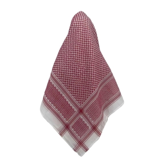 Ywmsfl Fringed Shemagh Scarf Arab Shawl for Male Muslims Lightweight Arabian Headwrap Casual Desert Neckscarf