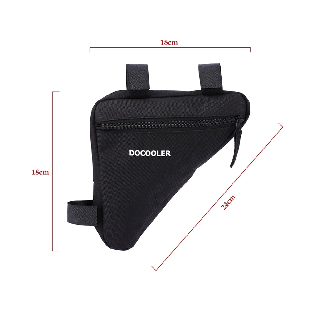 Docooler Triangle Cycling Bike Front Saddle Tube Frame Pouch Bag Holder  Bag