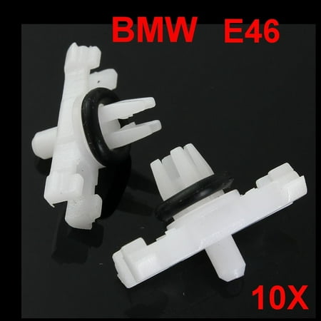 10x CAR ROOF RAIN GUTTER MOULDING TRIM FASTENER CLIPS FOR BMW 3 SERIES E46 (E46 M3 Best Car Ever Made)