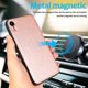 thumbnail image 2 of Funda tipo cartera de PU con tapa para iPhone XR, estilo ejecutivo, con cordón, ranuras para tarjetas, función atril, compatible con carga magnética, anticaídas y protección total., 2 of 5