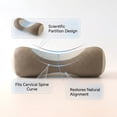thumbnail image 7 of EBCUE Organic Buckwheat Cervical Neck Pillow Adjustable Neck Roll for Sleeping Ergonomic Neck Support Bolster for Side & Back Sleepers Firm Support Pillow for Neck Pain Relief & Spine Alignment, 7 of 7