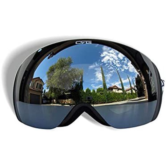 CRG Sports Ski Goggles 100 UV Protection Frameless Snowboard Goggles