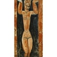 thumbnail image 2 of Caryatid Poster Print by Amedeo Modigliani (24 x 48), 2 of 2