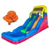 Banzai Double Drop Raceway 2 Lane Inflatable Outdoor Backyard Water Slide