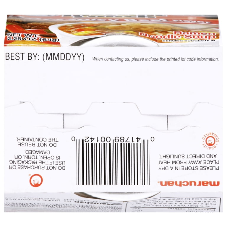 8 pack) Maruchan Instant Lunch Ramen Noodles, Hot & Spicy Beef