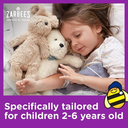 Zarbee’s Kids Cough + Immune Nighttime for Children 2-6 (Pack of 3)