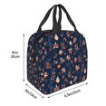 thumbnail image 3 of Disketp Autumn Leaves With Blue for Insulated Lunch Bag for Women and Men, Perfect for Work, Hiking, Picnic, 3 of 8
