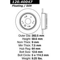 thumbnail image 2 of Centric 120.40047 Premium Brake Rotor Fits select: 1999-2003 ACURA 3.2TL, 2 of 2