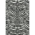 thumbnail image 2 of Addison Rugs Mayfield Washable Animal Skin Pattern Zebra Pearl Rectangle Rug, 10' x 14', 2 of 6