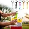 thumbnail image 3 of Naxoaeo Flat Bottle Opener Stainless Steel, heavy Duty Bottle Opener Bartender Beer Bottle Opener for Bar Bartenders Men Women Kitchen Party, 3 of 3