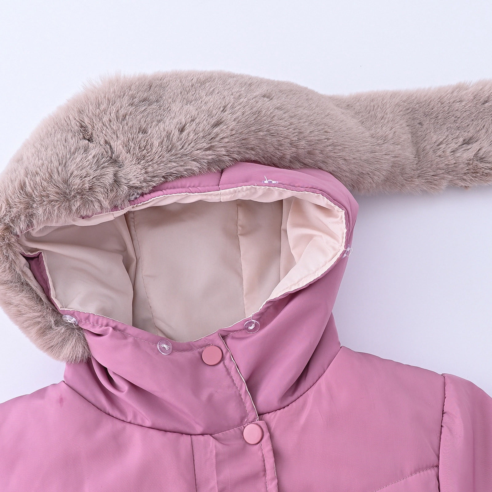 AWZXDE Toddler Boys Girls Winter Hooded Jacket Thicken Windproof