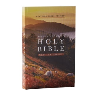 NKJV Large Print Reference Bible, Purple Leathersoft, Red Letter