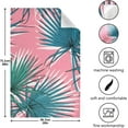thumbnail image 3 of Kitchen Towels Tropical Palm Leaves Pattern Cleaning Towel Absorbent Hand Towels Tea Towels for Home Restaurant Dish Clean 28" x 18", 1PC, 3 of 7