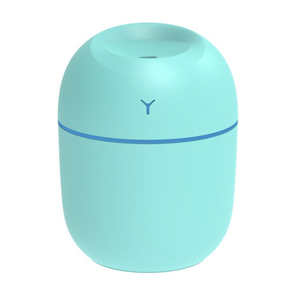 Humidificador USB blanco silencioso, creativo, portátil, con niebla, mini, compacto, de escritorio
