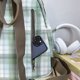 thumbnail image 3 of Plaid Design Casual Girls Backpack Double-Shoulder Knapsacks, 3 of 9