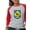 Heather/Red, variant on CafePress - The Ghost Of Kyiv Card Pro U Long Sleeve T Shirt - Womens Baseball Tee