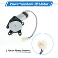 thumbnail image 4 of Motor de elevación de regulador de ventana eléctrica frontal izquierda, derecha y trasera derecha para Subaru Impreza 2002-2007 No.742803/61188FE001 2 Pin, 4 of 7