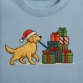 thumbnail image 2 of Christmas Dog Embroidered Sweatshirt, Dog Owner Christmas Gift, Dog Christmas Shirt, Christmas Sweater, Holiday Gift, Christmas Dog Gift, 2 of 5