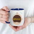 thumbnail image 3 of CafePress - Charlie Brown Emoji - 11 oz Ceramic Mug - Novelty Coffee Tea Cup, 3 of 3