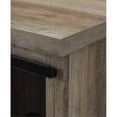 thumbnail image 3 of Walker Edison 32" Rustic Farmhouse Wood Buffet Accent Cabinet in Gray Wash, 3 of 7