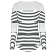 thumbnail image 6 of Colisha Women Maternity Longline Shirts Long Sleeve Fall Winter Breastfeeding Nursing Tops Pregnancy Casual Round Neck T Shirt, 6 of 6