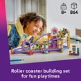 thumbnail image 3 of LEGO Friends Mermaid Roller Coaster Ride - Building Toy for Girls & Boys, Ages 8+ - Toy Figures & Playset for Kids - Includes 5 Minidolls - Gift for Birthdays - 42703, 3 of 7