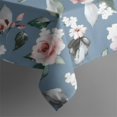 thumbnail image 5 of Pioneer Flower Floral Print Pattern Square Tablecloth,Waterproof Square Table Cover,Wipeable Spillproof Washable Table Cover for Home Kitchen Party Decor 42"X42"(107x107cm), 5 of 6