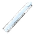 thumbnail image 2 of Foldable Plastic Ruler 30cm/12 Inch, Straight Ruler with Geometric Templates, Portable Student Ruler for Classroom, Foldable Measuring Tool for Math Drawing, Office Drafting & Craft Projects, 2 of 9
