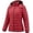 Burgundy, variant on Lightweight Full-Zip Puffer Jacket with Hood Quilted Warm Winter Coat for Women Water Resistance, Pink