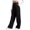 Coffee, variant on Women's Linen-Blend Sleeveless Jumpsuit - Spaghetti Strap Wide Leg Romper with Pockets, Loose Fit Casual One-Piece for Spring & Summer White XXL