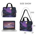 thumbnail image 3 of FORMRS 16" Laptop Bag Carrying Sleeve Case with Handle Travel Shoulder Briefcase, Purple Street, 3 of 8