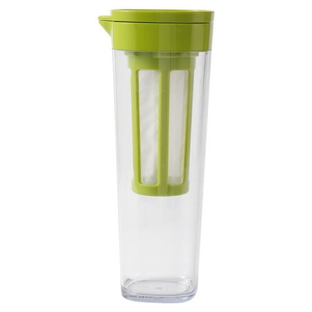 

Meizhencang 1.1L Tea Infuser Cup Heat-resistant Leakproof Widely Applied Plastic Water Bottle with Tea Infuser Filter for Beverage