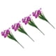 thumbnail image 2 of 1 Set 4PCS Simulados Violet Flowers Flor Arreglo Decoraciones Falsas Flores, 2 of 7