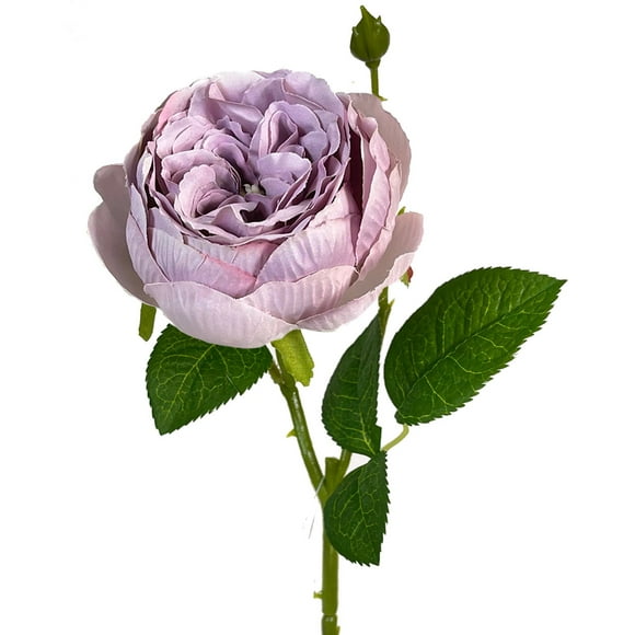 Lavande Jardin Anglais Rose Fleur Artificielle