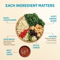 thumbnail image 4 of Healthy Choice Protein Bowls Spicy Black Bean & Chicken, 20g Protein, High Protein & Fiber Frozen Meal, 9.75 oz. Bowl, 4 of 9
