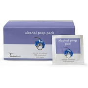 Cardinal Health Sterile 2-Ply 70% Isopropyl Alcohol Skin Prep Pads, 200 Count