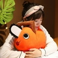 thumbnail image 2 of 10/20/25/40cm Chainsaw Man Pochita Pendant Dolls Plush Toy Cartoon Pochita Pillow Stuffed Soft Toy for Kids Birthday Gift, 2 of 4
