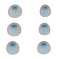 thumbnail image 4 of tamaños 6 piezas tapones para los oídos de repuesto almohadillas de silicona suave auriculares reductores de ruido para auriculares azul gris, 4 of 14