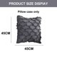 thumbnail image 2 of Funda de almohada Embrace de 2 piezas, funda de cojín para sofá, funda de almohada cuadrada decorativa, funda de almohada de estilo moderno de color sólido, cremallera de 18x18", 2 of 5