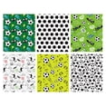 thumbnail image 2 of Soccer-Themed Wrapping Paper 6PCS in Green & Black – Perfect Football Gift Wrap for Friends’ Parties, Birthdays, and Celebrations, Fun and Festive Packaging for Soccer Fans of All Ages, 2 of 8
