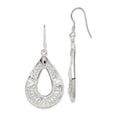 thumbnail image 1 of 925 Sterling Silver Filigree Teardrop Drop Dangle Earrings, 1 of 6