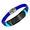 Blue, variant on Glow in The Dark Archangel Saint Michael Silicone Bracelet – Patron Saint of Warriors Prayers Deliverance Engraved Wristband, Christ Spiritual Faith Gifts for Him Her