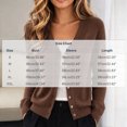 thumbnail image 3 of Lindreshi Womens Button Front Cardigans Long Sleeve Womens Sweater Cardigans Lightweight Breathable V Neck Fashion Open Front Outerwear Cardigan Tops, 3 of 6