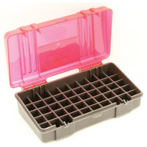 BERRY'S PLASTIC STORAGE AMMO BOX CLEAR COLOR 45 ACP/40 S&W 50 rd 
