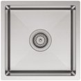 thumbnail image 3 of Kohler K-5287-NA 15 x 15 in. Strive Strive Under-Mount Bar Sink with Basin Rack, Silver, 3 of 5