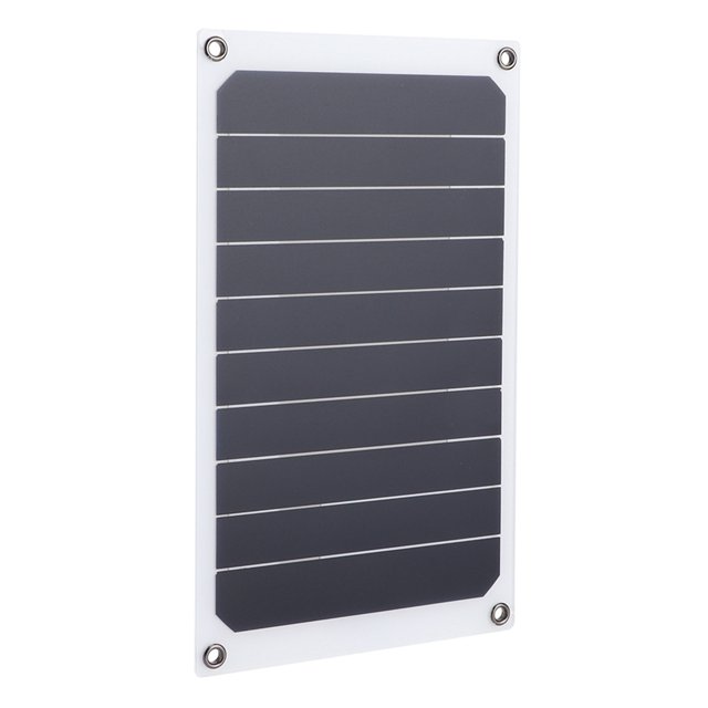 Easy to Operate Solar , 5V Waterproof Solar Panel, Picnic for Outdoor Travel Climbing Camping