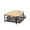 A, variant on Expandable Kitchen Organizer Rack For Countertop Jar And Food Storage Meal Prepping Containers Kitchen Container Lunch Containers for Men 1/2 Cup Containers with Lids Stack And Carry Storage