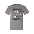 thumbnail image 2 of Wild Bobby Gifted Black and Proud Black Pride Men's Graphic T-Shirt, Heather Grey, 4X-Large, 2 of 5