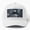 White, variant on Alien Lost at Crash Site Baseball Cap, Science Fiction Adventure Scene Design, Classic Hat