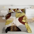 thumbnail image 2 of Homewish Tree Leaves 2pcs Bedding Comforter Set For Teens Boys Girls,Botanical Plants Twin Comforter Sets,Mid Century Breathable Bedding Set,Lightweight Room Decor,Reversible, 2 of 8